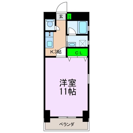 インペリアル一番町の物件間取画像